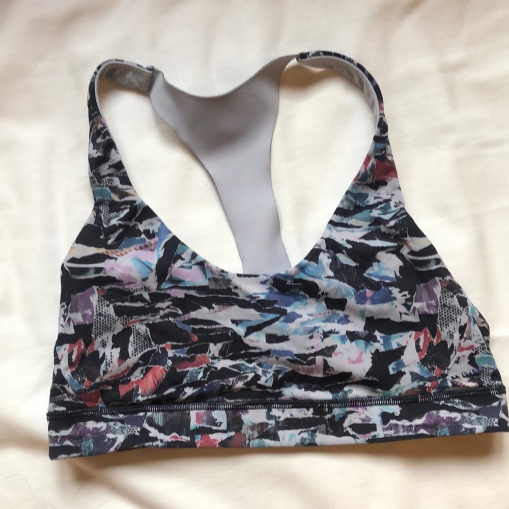 Excellent condition Lululemon sports bra size 10